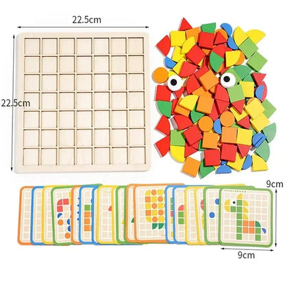 Puzzle Mosaïque Montessori