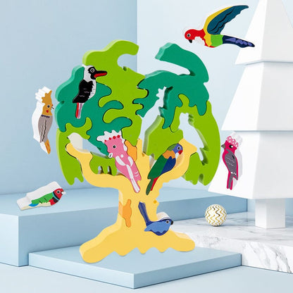 Puzzle Oiseau Montessori