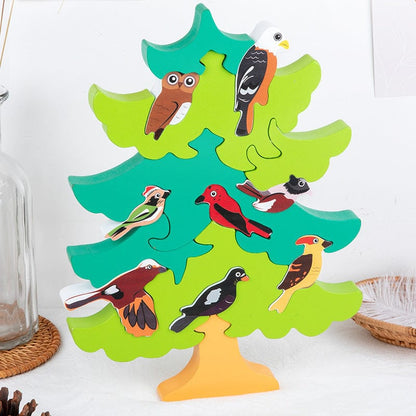 Puzzle Oiseau Montessori