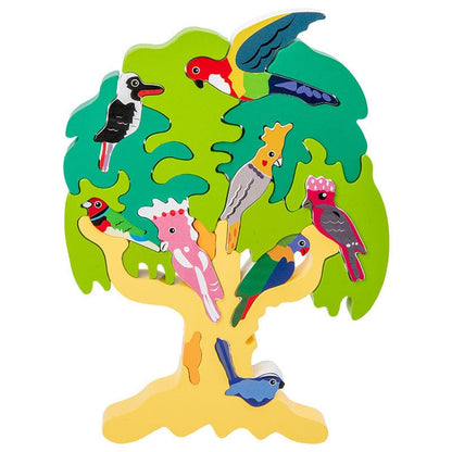 Puzzle Oiseau Montessori
