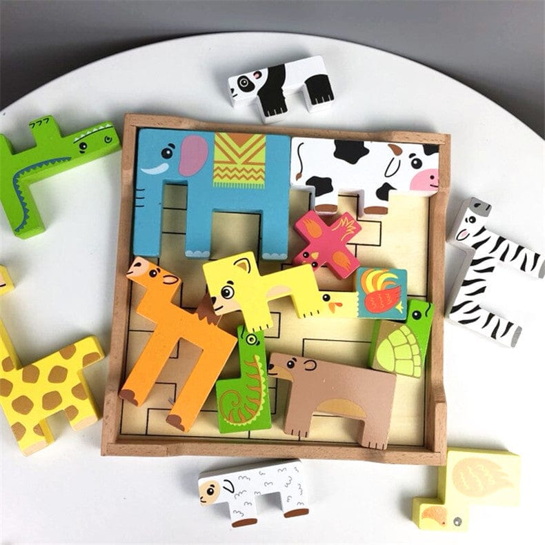 Puzzle Tetris Montessori