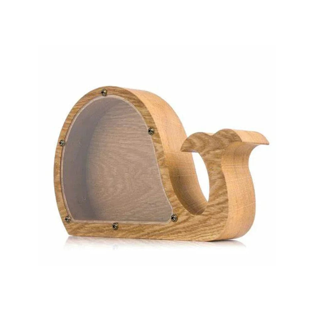 Tirelire en Bois Montessori