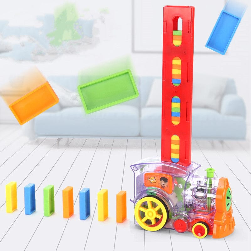 Train Montessori à Dominos