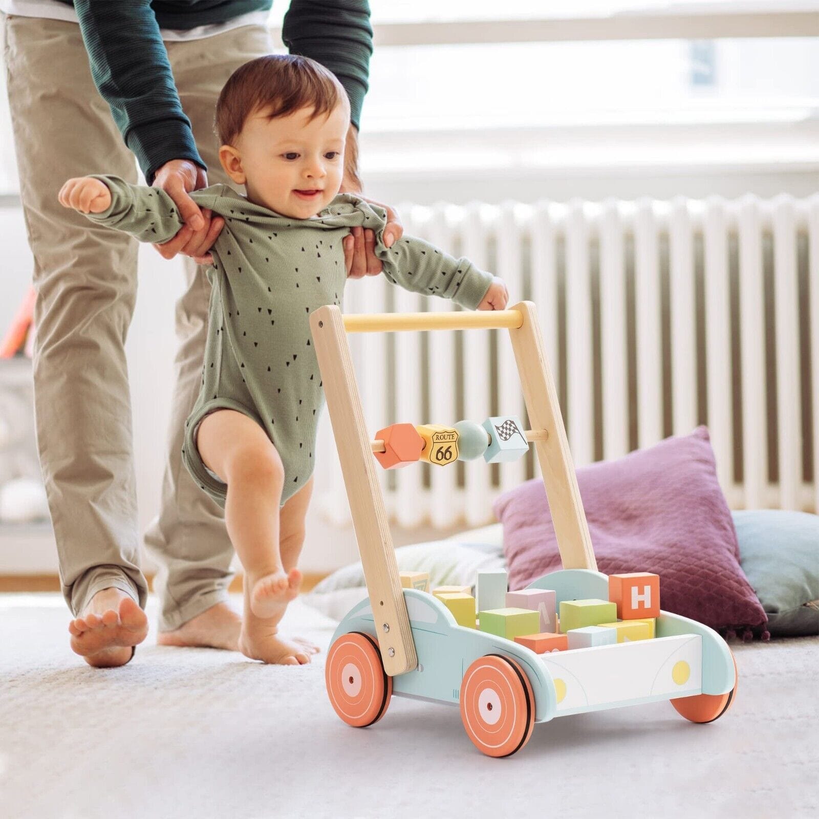 Trotteur Bois Bébé